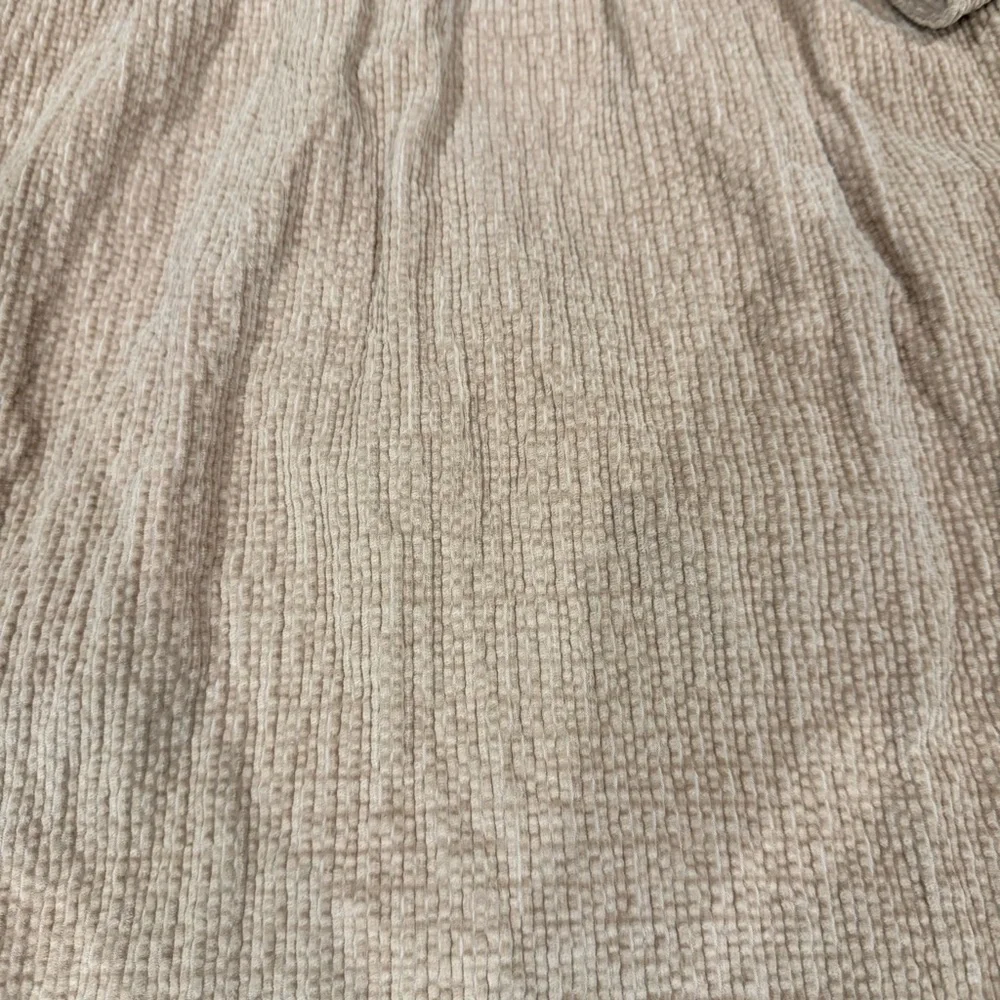 J.Crew Zip-front Cinched Waist Corduroy Mini Dress Pale Mocha Preppy Women US 6